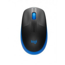 Ratón Logitech M190 Wireless Inalámbrico Negro Azul, Nuevo