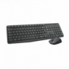 Teclado + Ratón Logitech MK235 Inalámbrico Wireless Negro