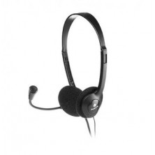 Auriculares NGS MS103 con Micrófono Negro