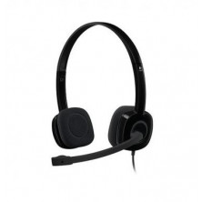 LOGITECH H151 auriculares con Microfono Negro