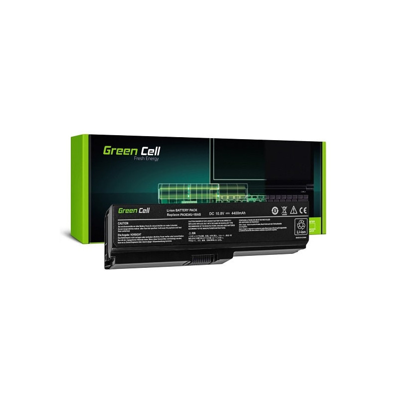 Green Cell Batería Toshiba Satellite C650 C650D C660 C660D L650D L655 L750 PA3817U-1BRS / 11,1V 4400mAh