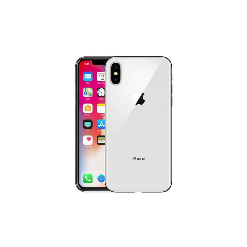 Apple IPhone X 256GB, Plata, A+