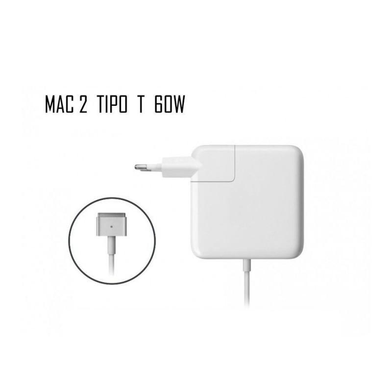 Cargador Apple 60W Magsafe 2 tipo T