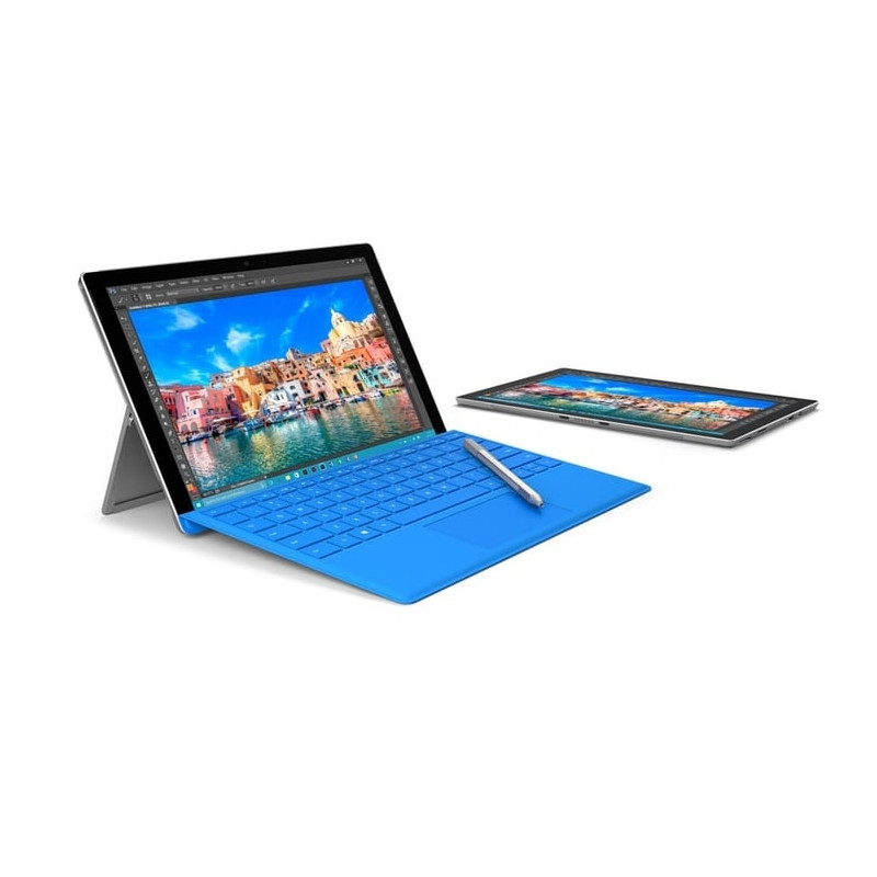 Microsoft Surface Pro 4 Táctil + Teclado Azul Original 12,3" i5 6300U, 8GB, SSD 256GB, A+