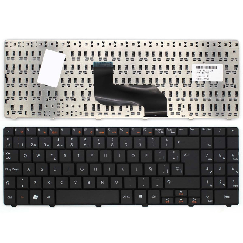 TECLADO PACKARD BELL Lj61 Lj63 Lj65 Lj67 Lj71 MP-07F36E0-4422