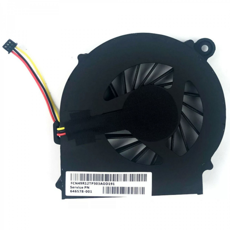 VENTILADOR CPU PARA PORTÁTIL HP G62 G42 COMPAQ PRESARIO CQ62 CQ42