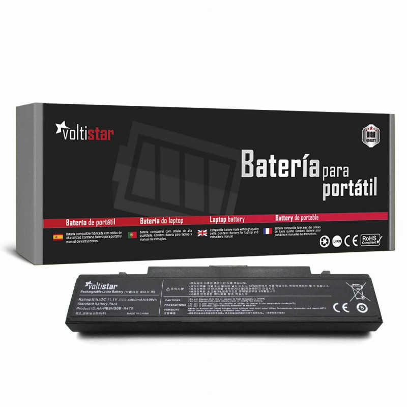 BATERÍA PARA SAMSUNG R780 R730 R728 R720 R560 R540 R520 R522 R620 R530 NP-R530