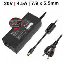 CARGADOR PARA IBM/LENOVO 20V 4.5A 90W | 7.9x5.5MM