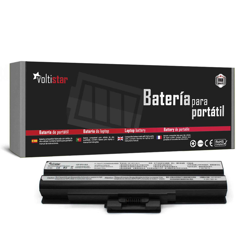 BATERÍA PARA PORTÁTIL SONY VAIO VGN-NS21M VGN-NW21EF VGN-AW VGN-CW VGN-FW