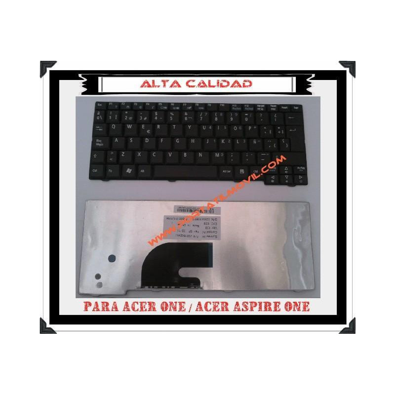 TECLADO PARA PORTÁTIL ACER ASPIRE ONE KAV60 D250 D150