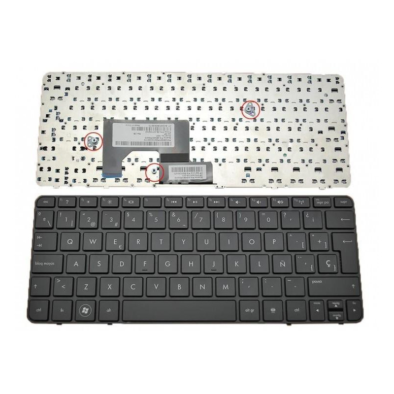 TECLADO PARA PORTÁTIL HP MINI 210-3000 622344-071 653855-071