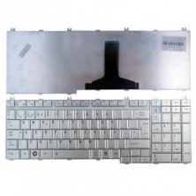 TECLADO PLATEADO PARA PORTÁTIL TOSHIBA SATELLITE A500 A505 A505D