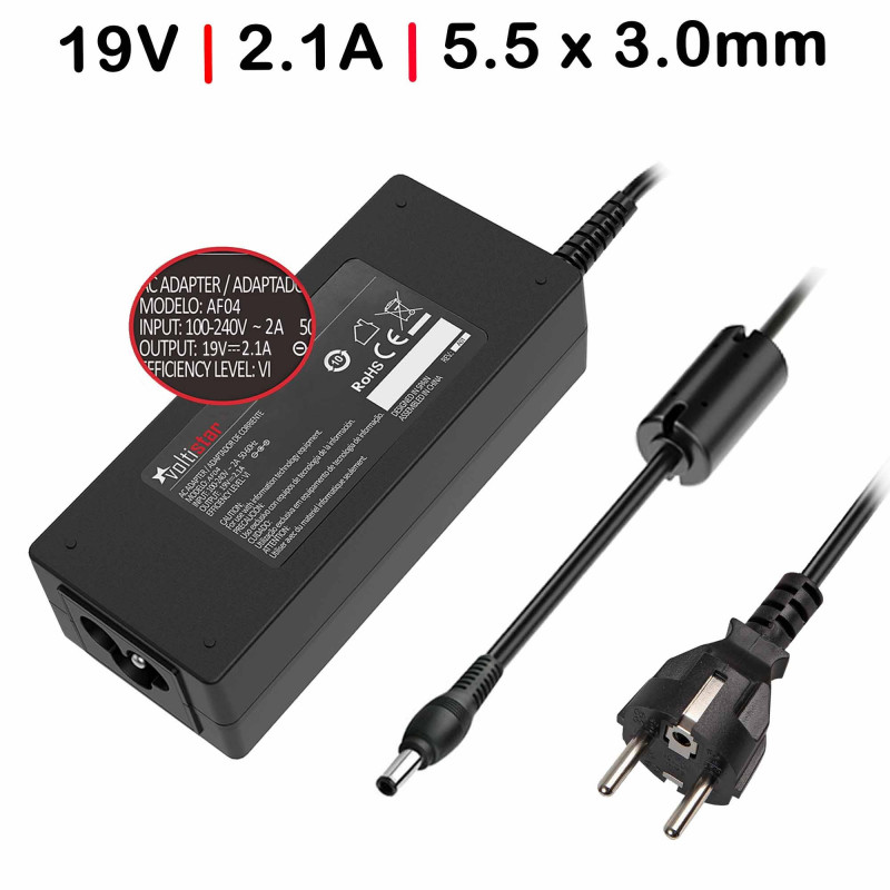 CARGADOR PARA PORTÁTIL NETBOOK SAMSUNG 19V 2.1A 40W