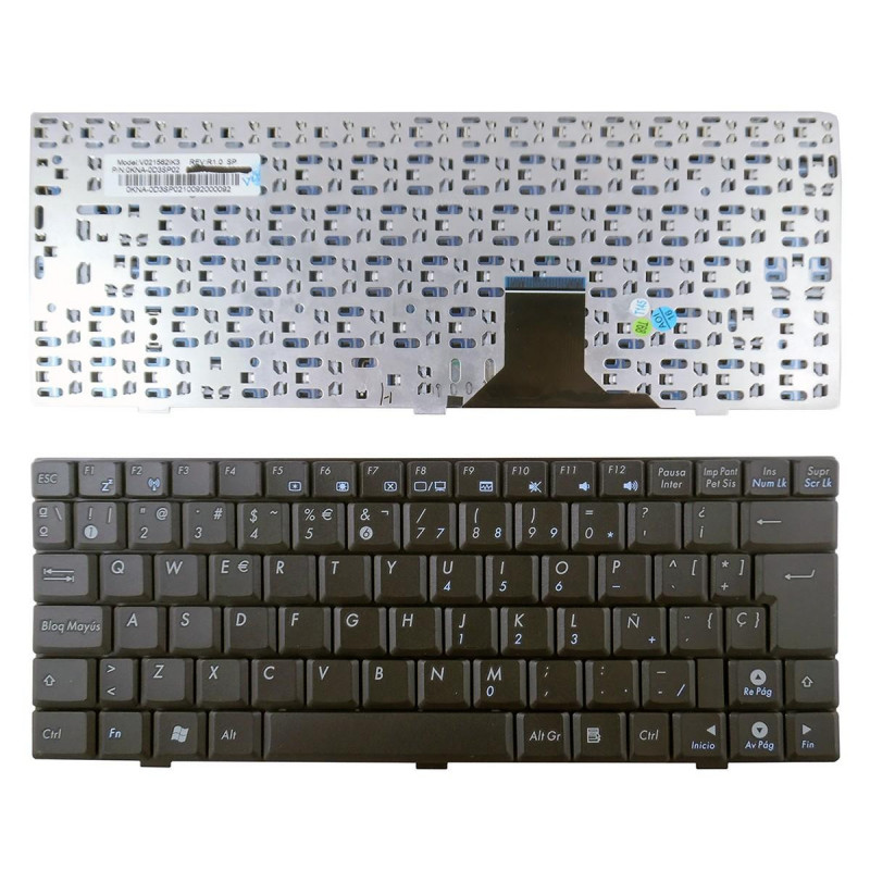 TECLADO PARA PORTÁTIL ASUS EEE PC 1000 1000H 1000HA 1002HA