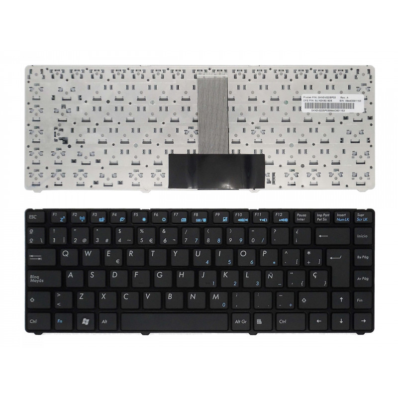 TECLADO PARA ASUS EEE PC 1201N-P 1201HA 1201HAB UL20