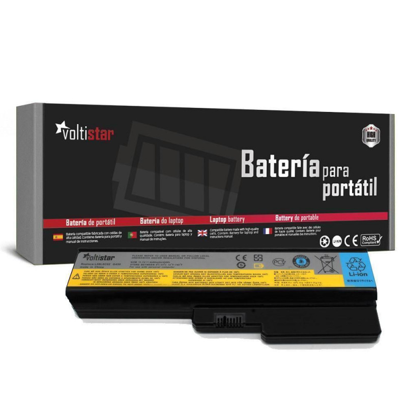 BATERÍA PARA PORTATIL IBM LENOVO G450 N500 Y430 G430 G450 G455A G530