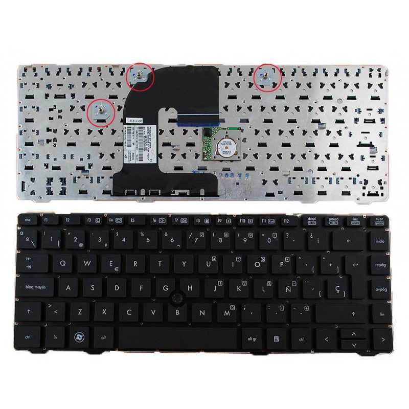 TECLADO PARA HP ELITEBOOK 8460P﻿ 8460W SERIES PROBOOK 6460B 6465B SERIES 9Z.N6RUV.00S