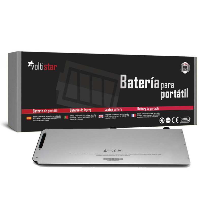 BATERÍA PARA PORTÁTIL APPLE MACBOOK 15 PULGADAS A1281 A1286 (2008)