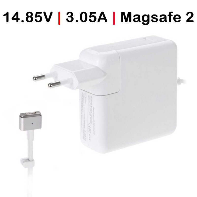 CARGADOR COMPATIBLE PORTÁTIL APPLE MACBOOK AIR A1436 A1465 A1466 MD592LL/A 45W MAGSAFE 2