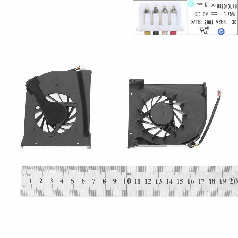 VENTILADOR CPU PARA PORTÁTIL HP PAVILION DV6000 (AMD)