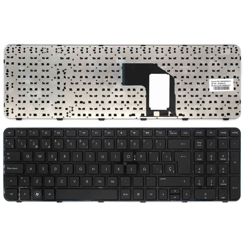 TECLADO CON MARCO PARA HP PAVILION G6-2000 G6-2100