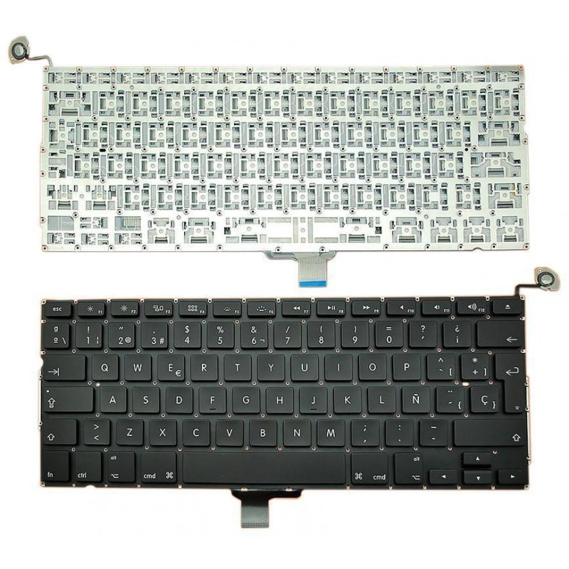 TECLADO PARA APPLE MACBOOK PRO UNICUERPO A1278 MB467 MB467 MC374 13.3" SIN LUZ