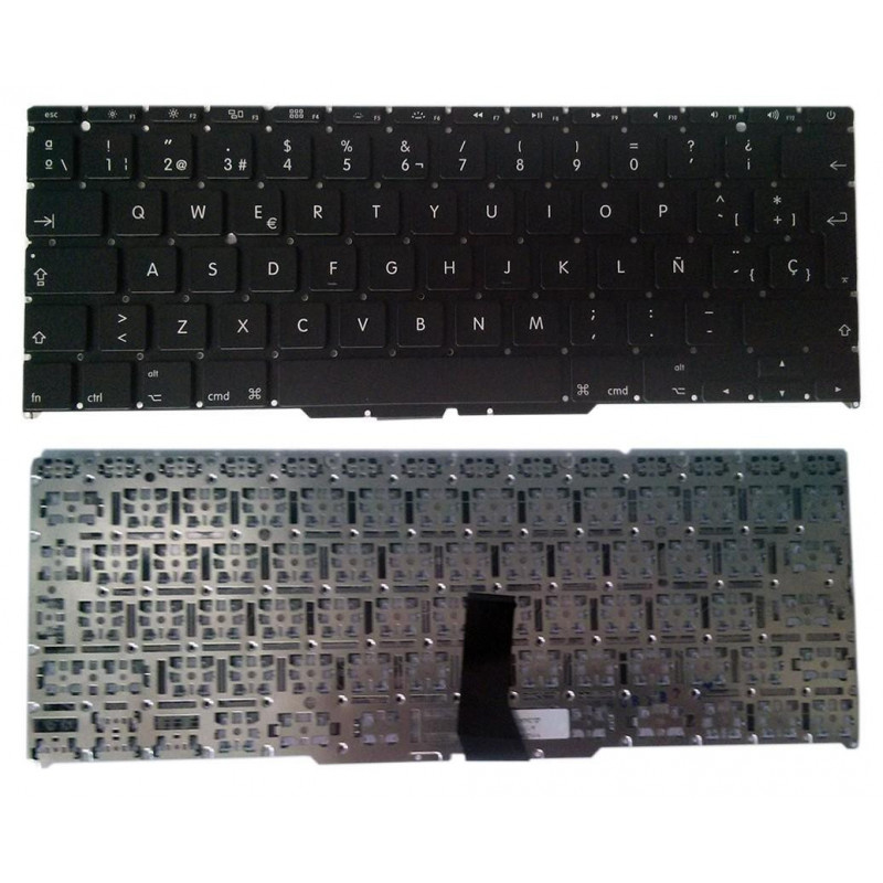 TECLADO PARA APPLE MACBOOK AIR A1370  / A1465 11.6 NEGRO