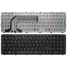 TECLADO PARA HP PAVILION 17-E CON MARCO NEGRO BRILLANTE