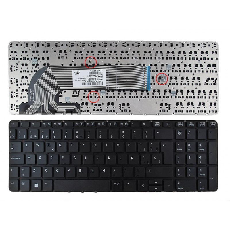 TECLADO PARA HP PROBOOK 450 G0 / G1 455 G1