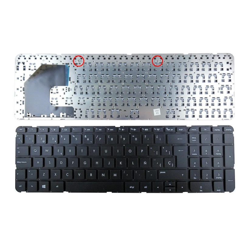 TECLADO PARA PORTÁTIL HP PAVILION SLEEKBOOK 15-B002EE 701684-071 AEU36P00310 ULTRABOOK SIN MARCO