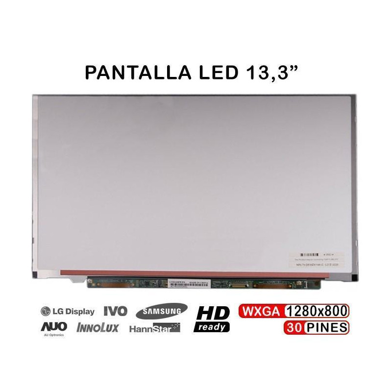 PANTALLA PARA PORTÁTIL SONY 13.3 PULGADAS LTD133EWZX LTN133AT05