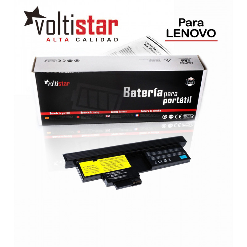 BATERIA PARA PORTÁTIL LENOVO THINKPAD X200 TABLET 42t4658 42t4657 42t4565 43r9257 43r9256