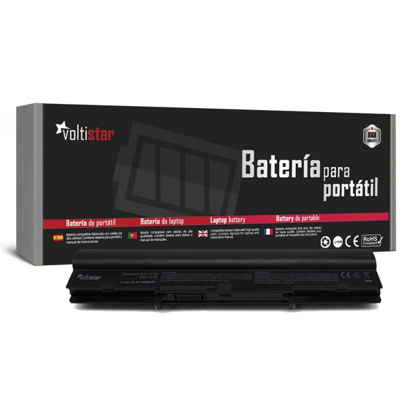 BATERÍA PARA PORTÁTIL ASUS U36 U82 U84 X32 A41-U36 A42-U36 4INR18/65 4INR18/65-2