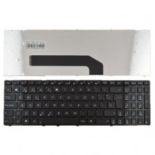 TECLADO PARA PORTATIL ASUS K50 CON MARCO NEGRO BRILLO