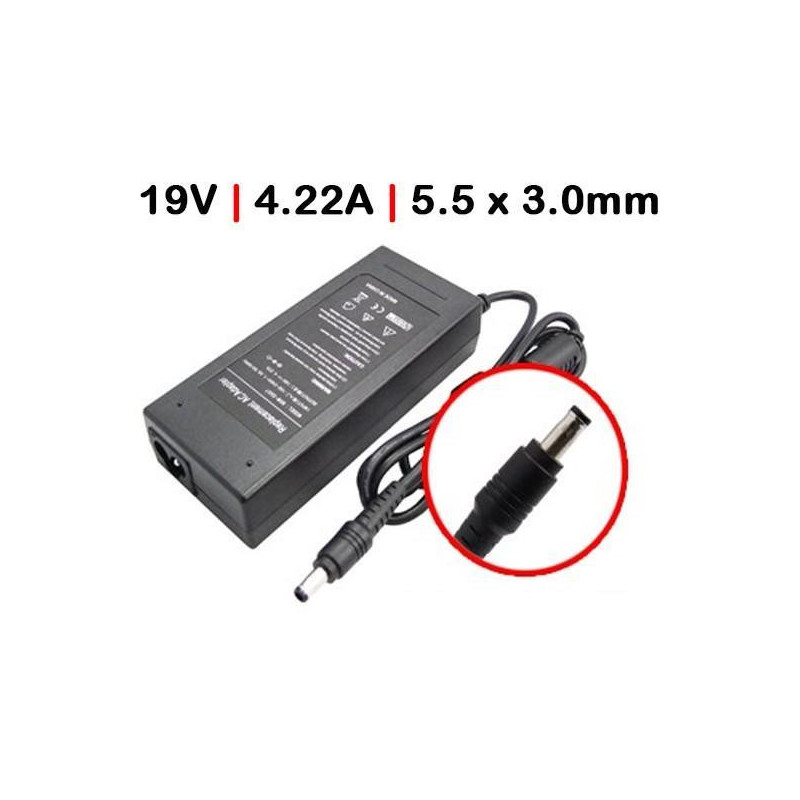 CARGADOR PARA PORTÁTIL SAMSUNG P10 P20 P25 T10 19V 4.22A 80W