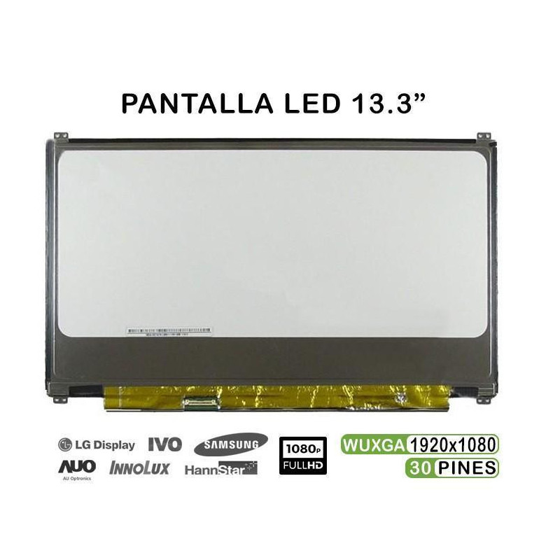 PANTALLA LED DE 13.3" PARA PORTÁTIL N133HSE-EA1