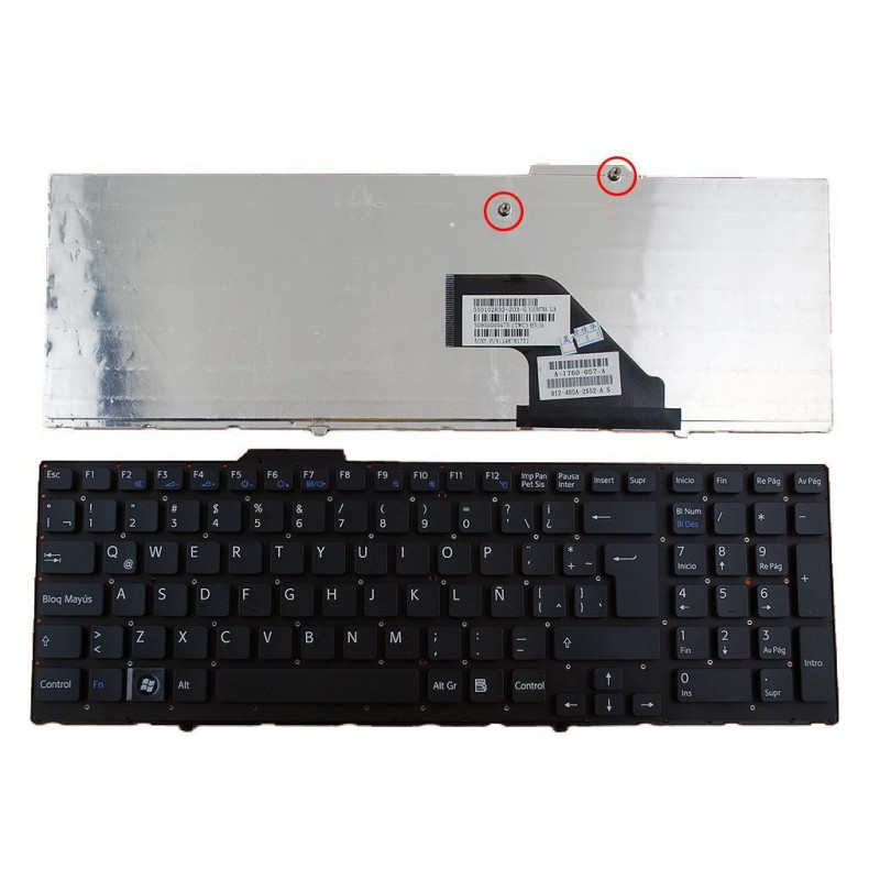 TECLADO PARA PORTÁTIL SONY VAIO VPC-F11 VPC-F12 VPC-F13