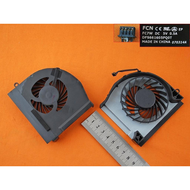 VENTILADOR PARA PORTÁTIL HP ZBOOK 17 DFS661605PQ0T