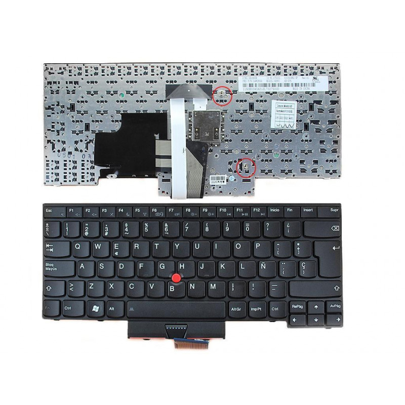 TECLADO PARA PORTÁTIL LENOVO THINKPAD E330 E335 E430 E435 E430C 0B35858 04W2899