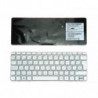 Teclado para HP MINI 210-2000,110-3000 plata con marco plata