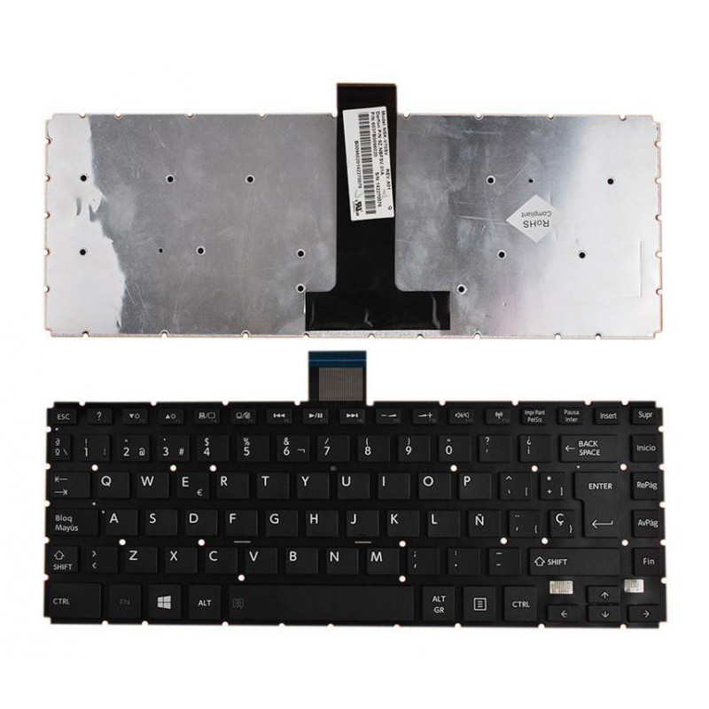 TECLADO PARA PORTÁTIL TOSHIBA SATELLITE L40-B L40D-B L40DT-B L40T-B