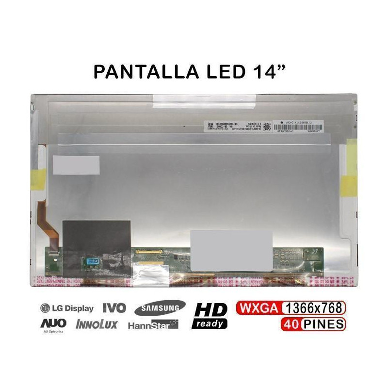 PANTALLA LED DE 14" PARA PORTÁTIL ACER ASPIRE E1-431-4875