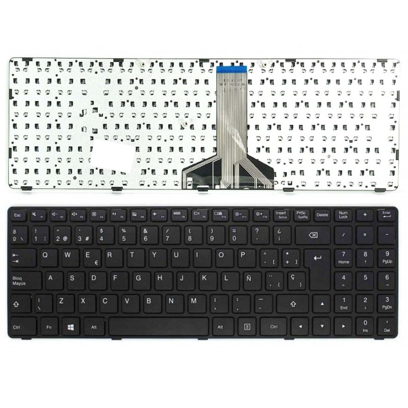 TECLADO PARA PORTÁTIL LENOVO IDEAPAD 100-15IBD, 5N20K25452