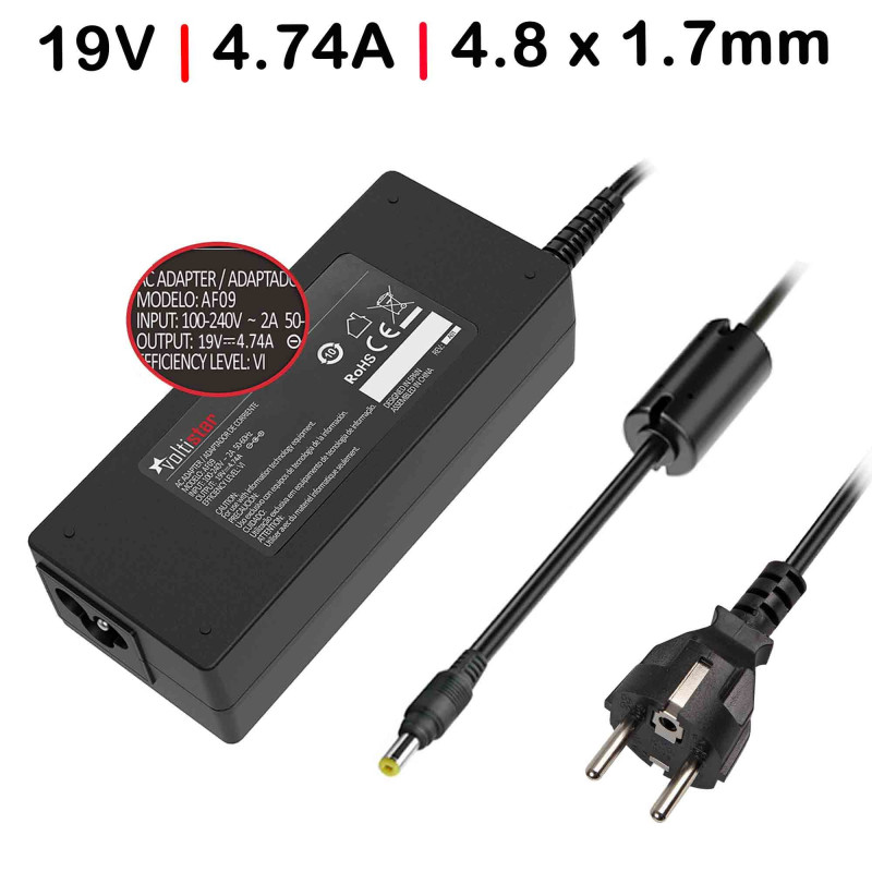 CARGADOR PARA PORTÁTIL HP 19V 4.74A 90W