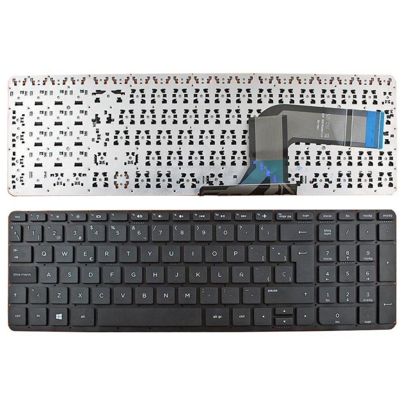 TECLADO PARA PORTÁTIL HP 17-F053NS 17-F151NS 17-F153NS 17-F200NS 17-F202NS ESPAÑOL